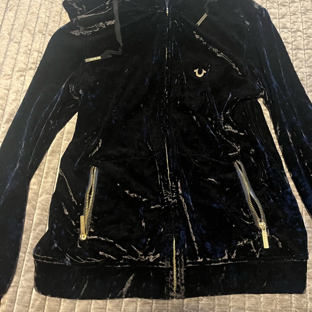 True religion zip up